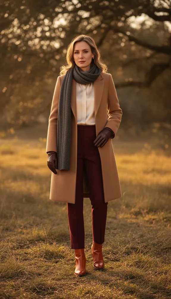 layered textured cozy chicness