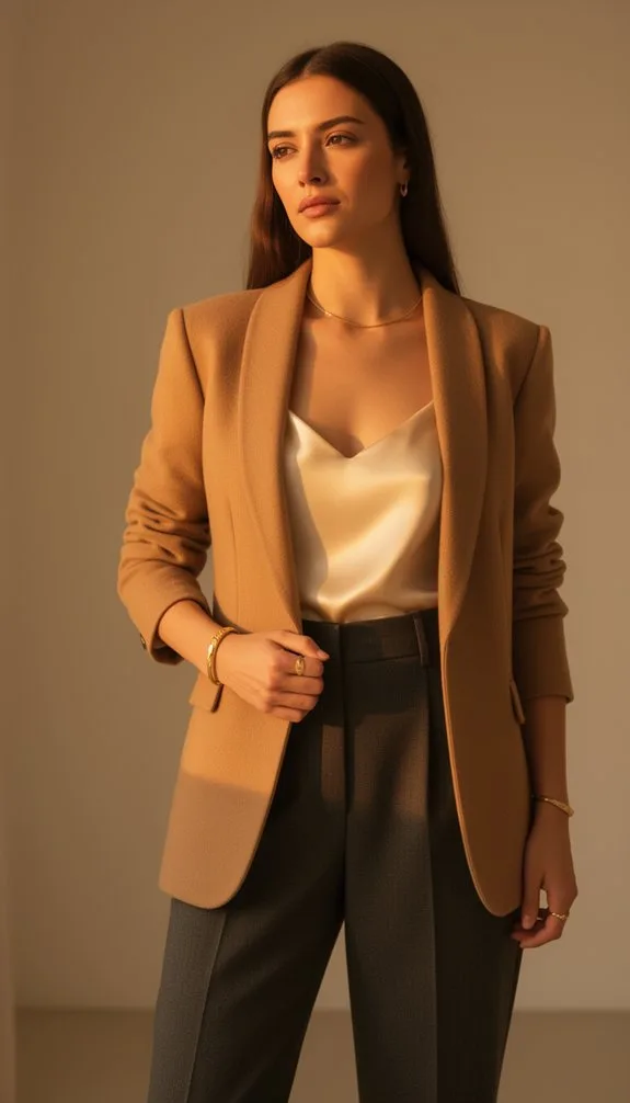 fit focused confidence in autumn