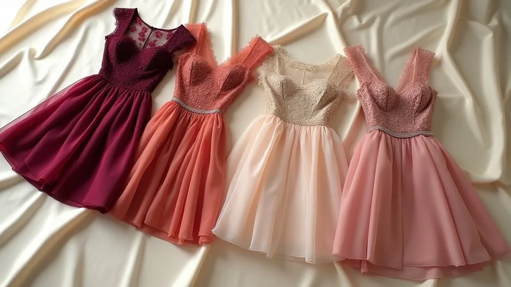 short classy elegant wedding guest dresses