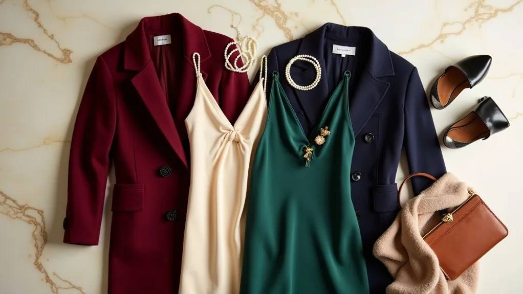 vintage elegant holiday attire