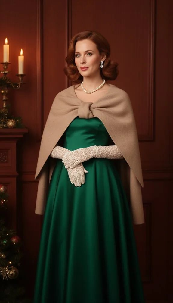 luxurious tailored velvet and satin