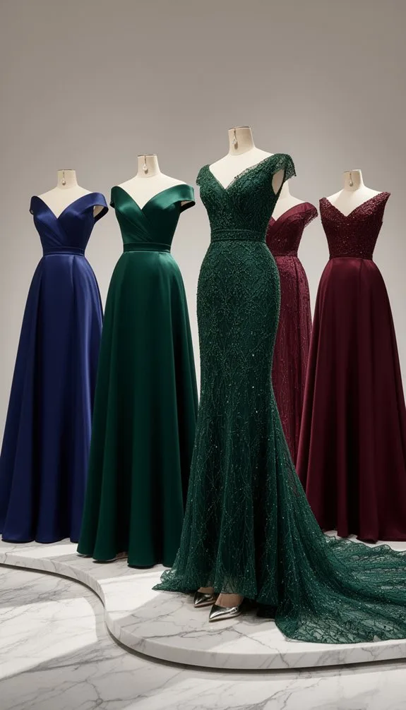 structured polished black tie elegance