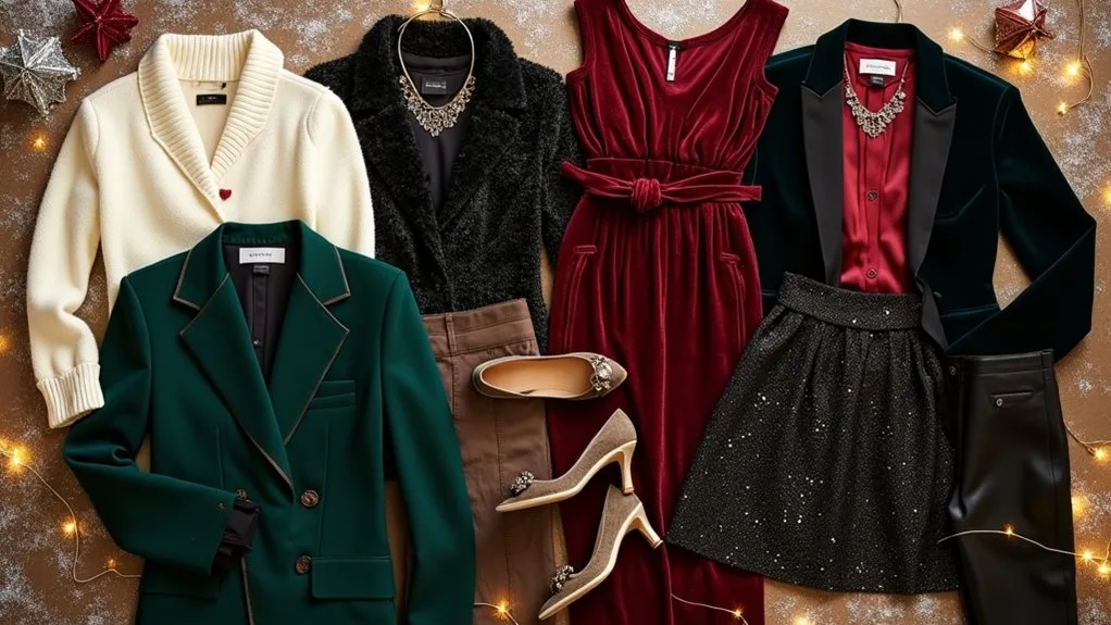 festive romantic winter datewear