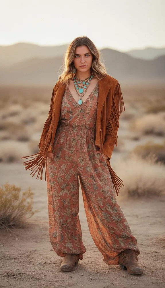 bohemian western festival chic