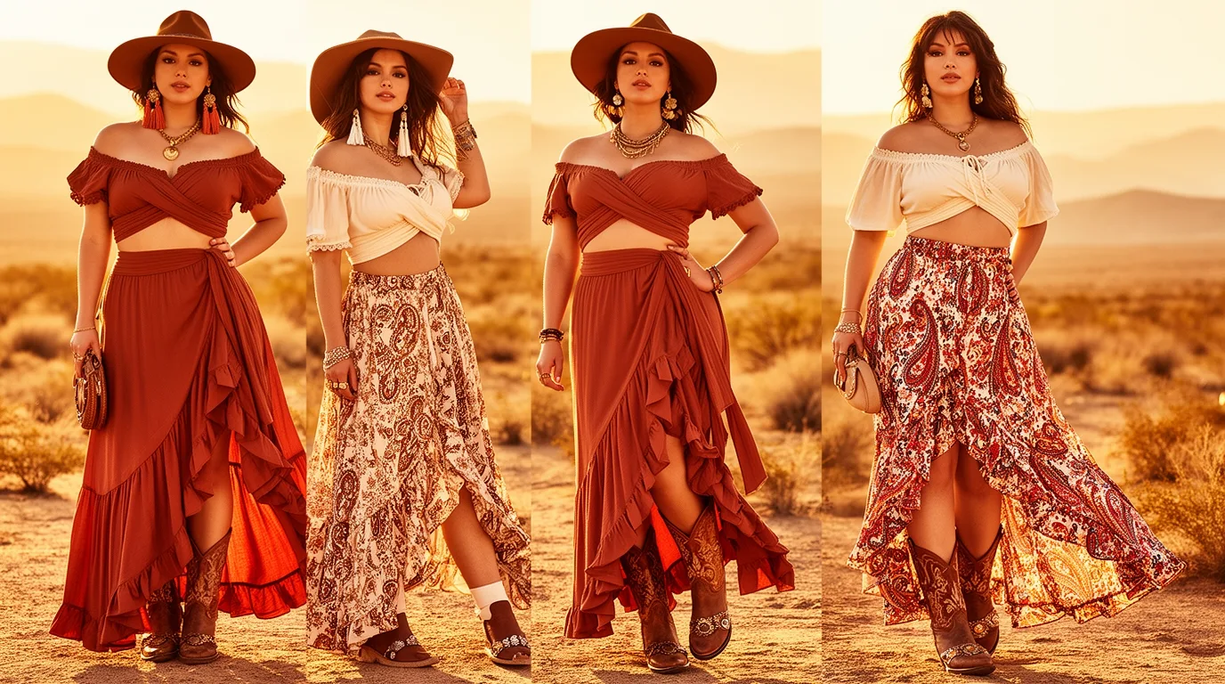 bold plus size festival fashion