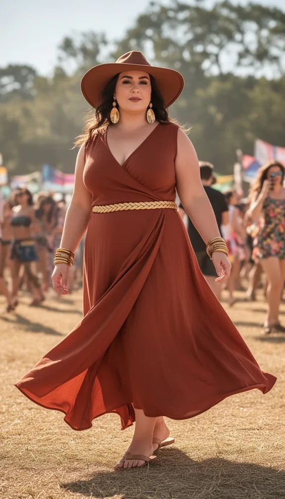 bold statement accessories for plus size