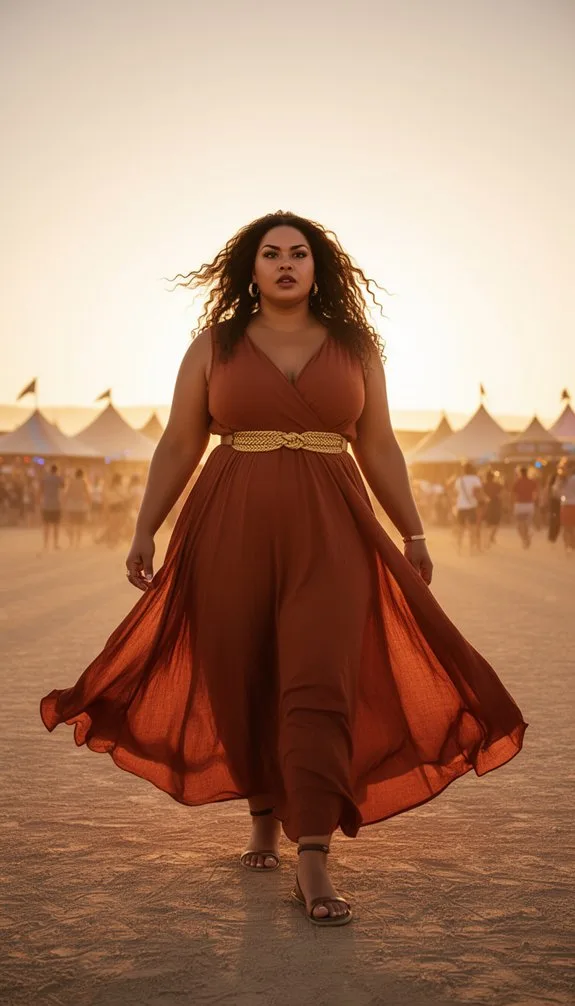 unapologetic plus size festival style