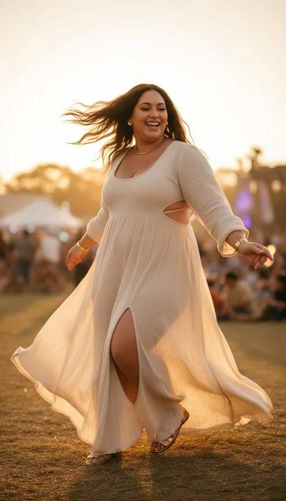 breathable flowy festival fabrics