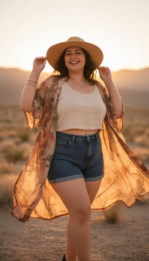 lightweight layered sun protection