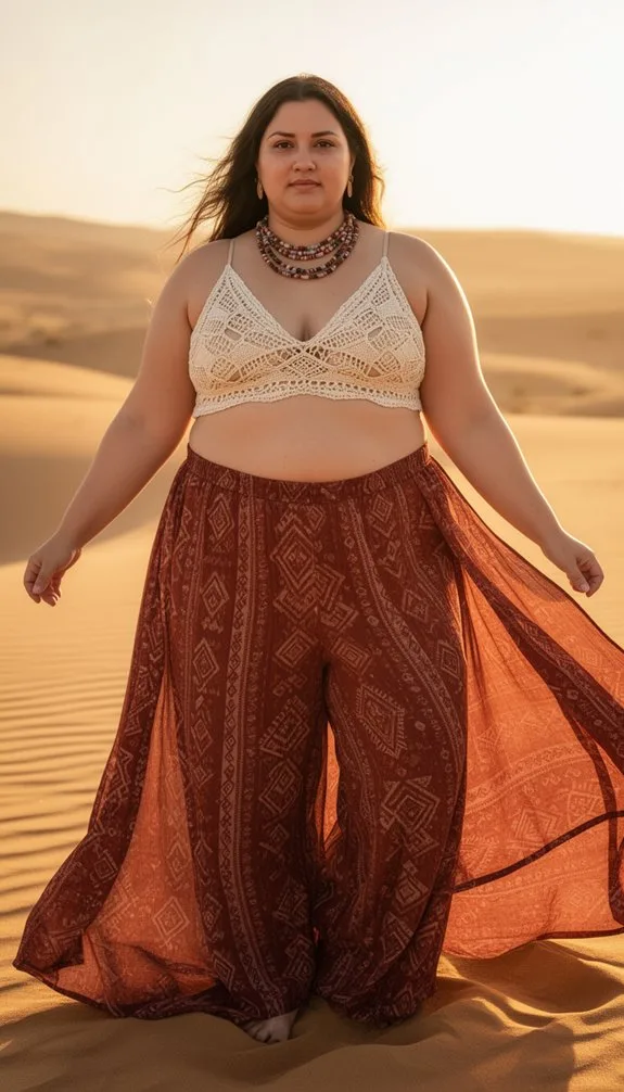 crochet tribal boho festivalwear