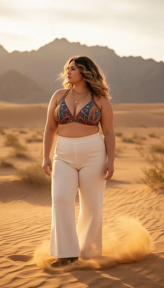 boho festival bold flare ensemble