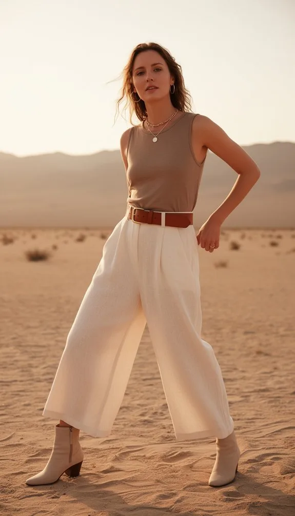 breathable neutral festival chic