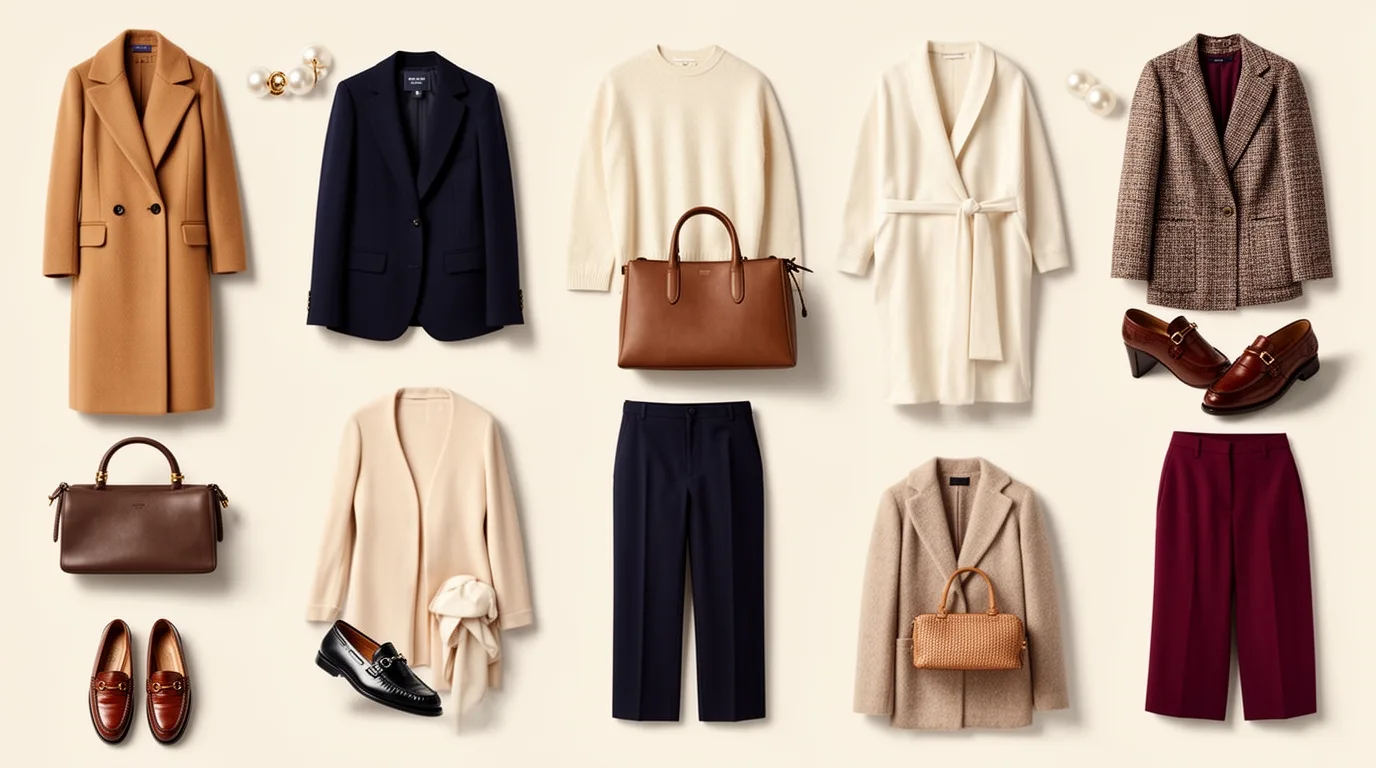 elegant timeless wardrobe for over 50