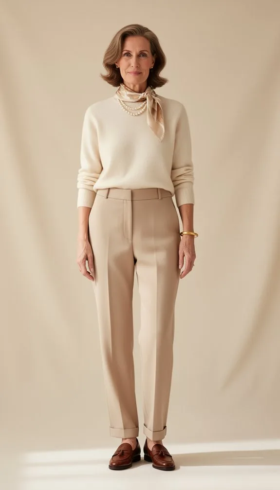 pearls and minimal gold