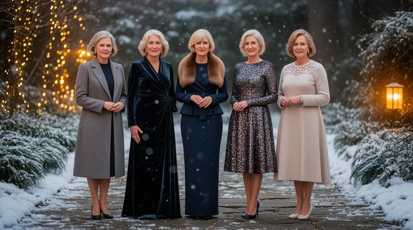 cozy chic winter guestwear for women over 50