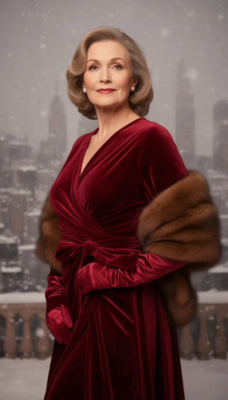 deep velvet vintage glamour
