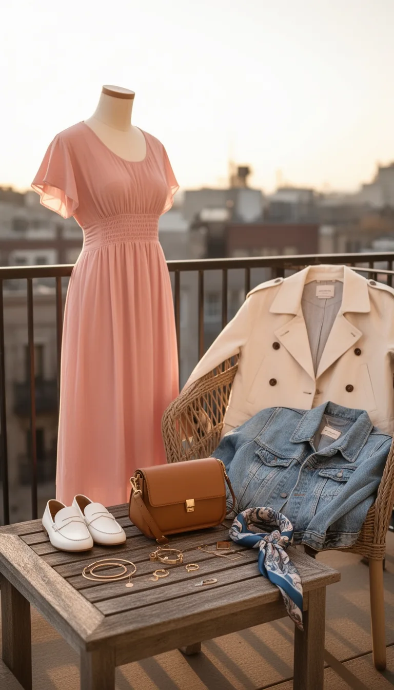 midi dress anchors spring capsule