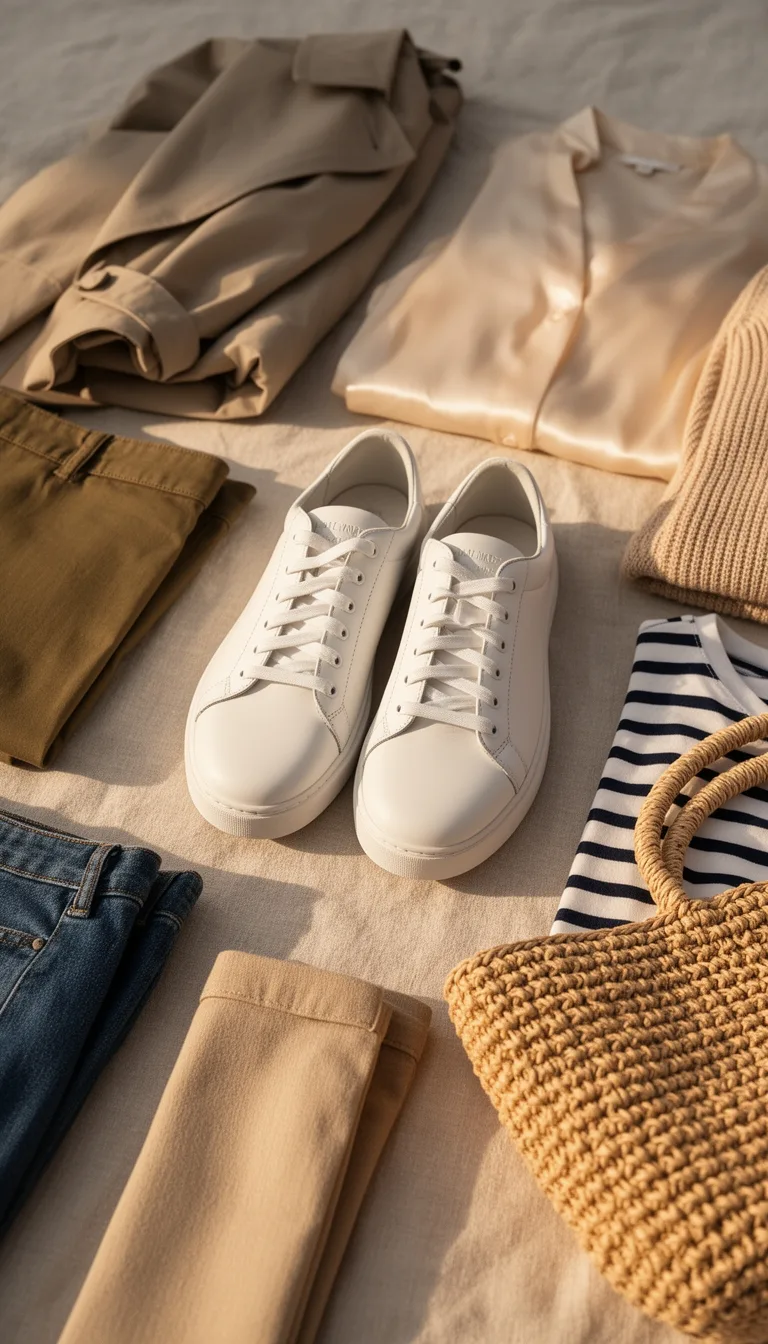 minimal white sneakers versatile comfort