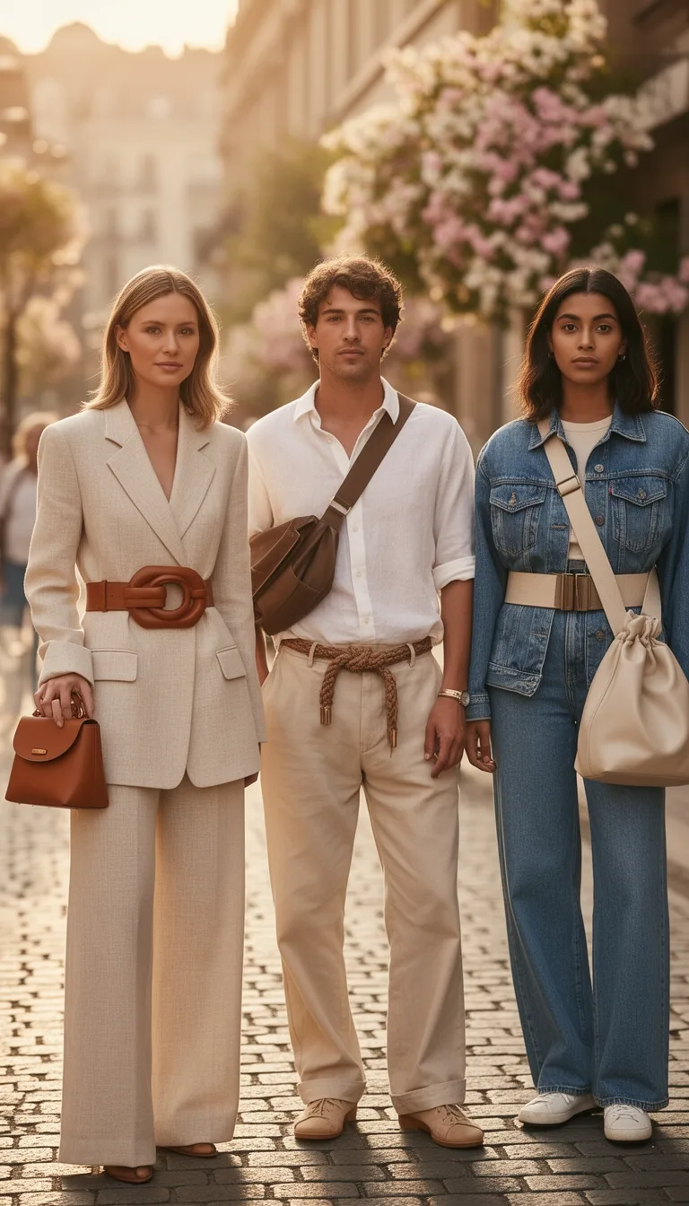 statement belts and bags