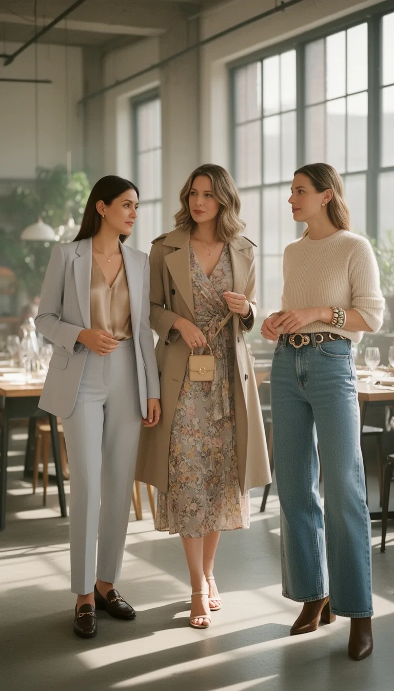 blazer to kimono evening transition