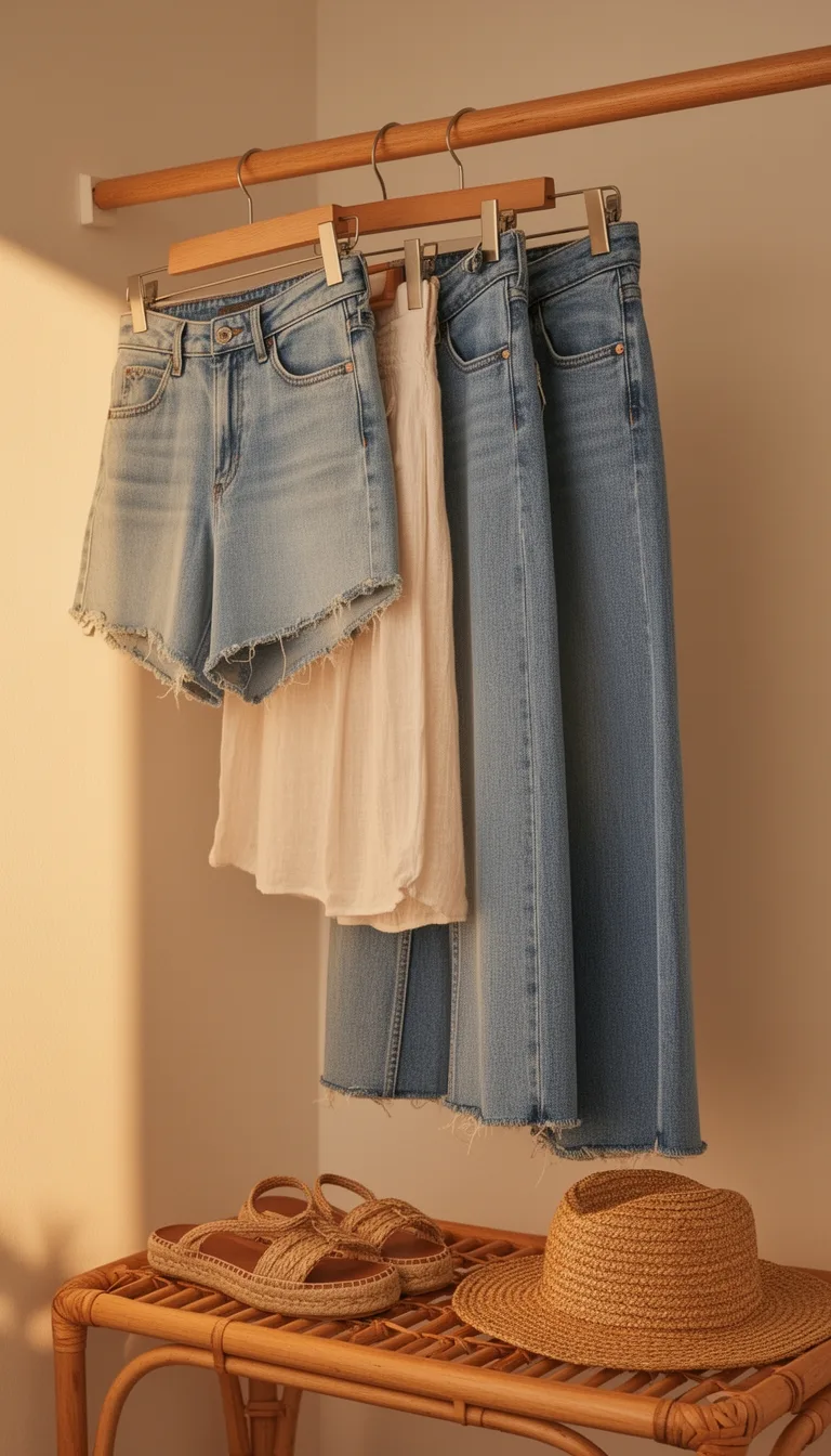 high rise pastel washed denim