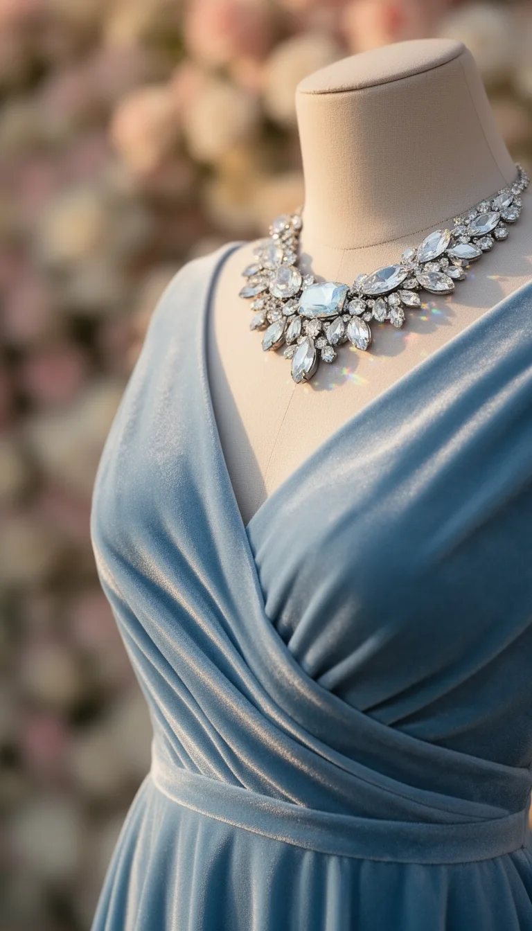 velvet blue crystal cascade