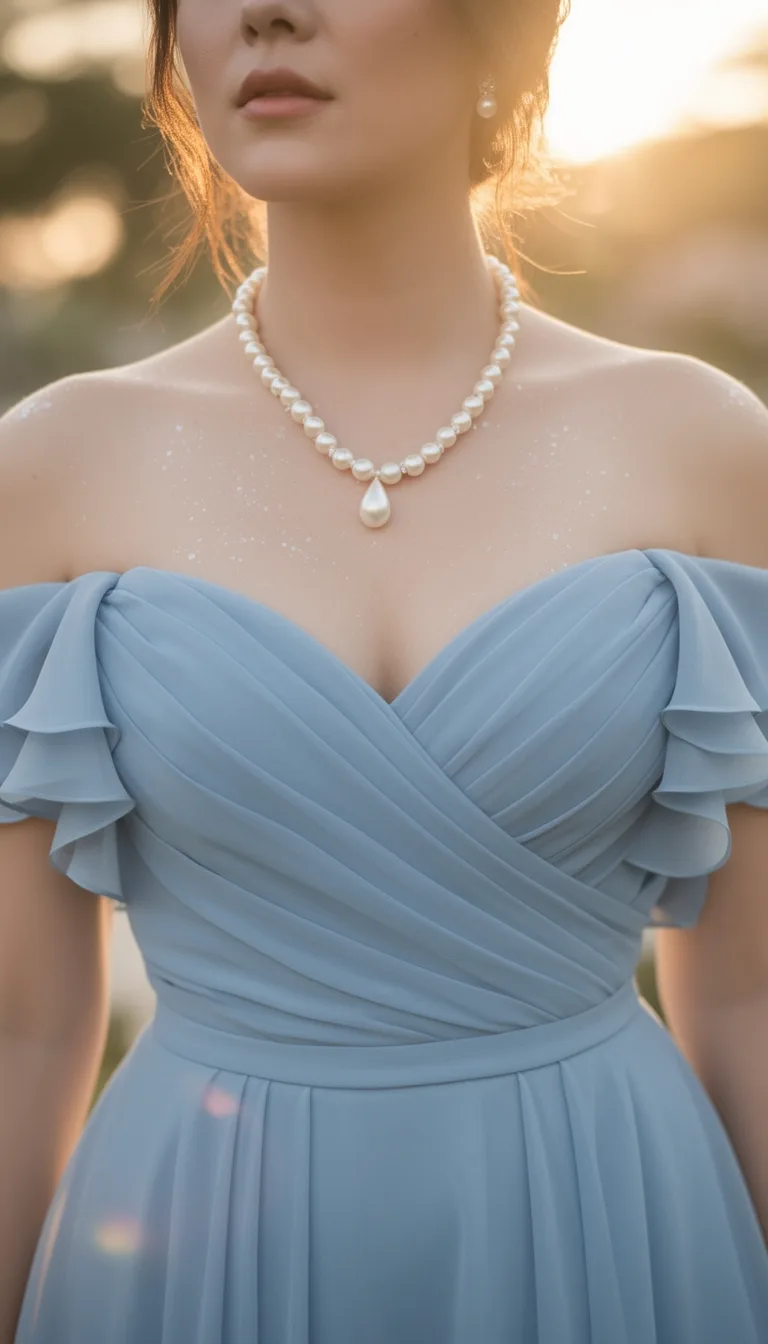 icy silk pearl elegance