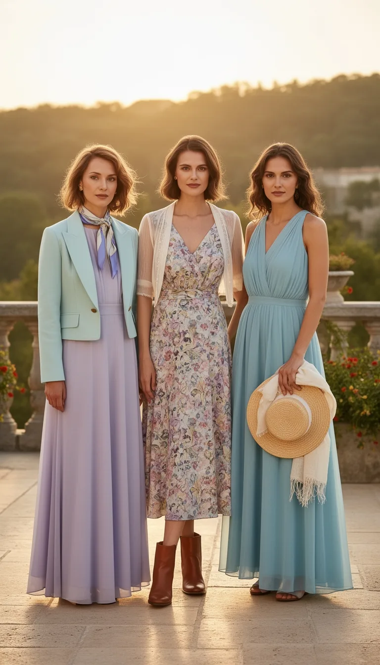 layered elegant seasonal transitions