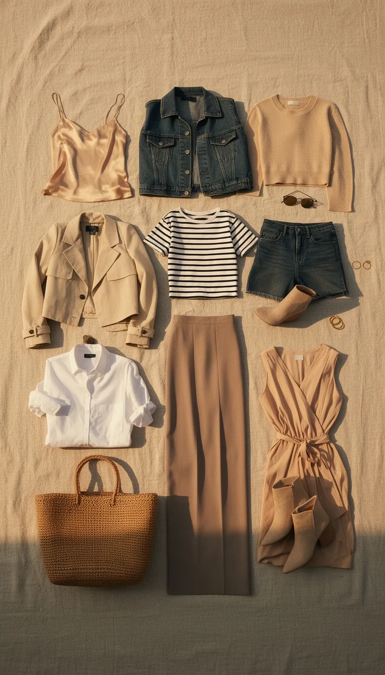 weekend capsule wardrobe looks