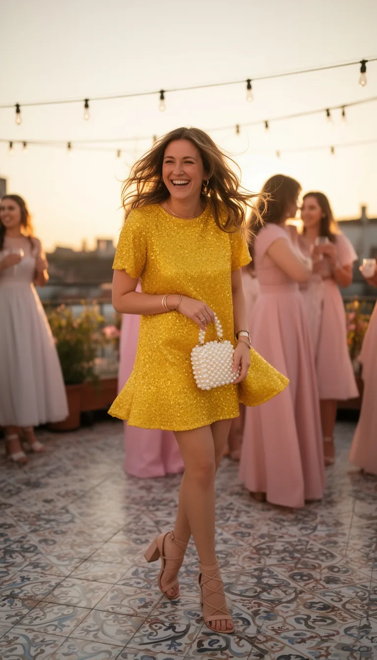 sunny sequin buttery mini