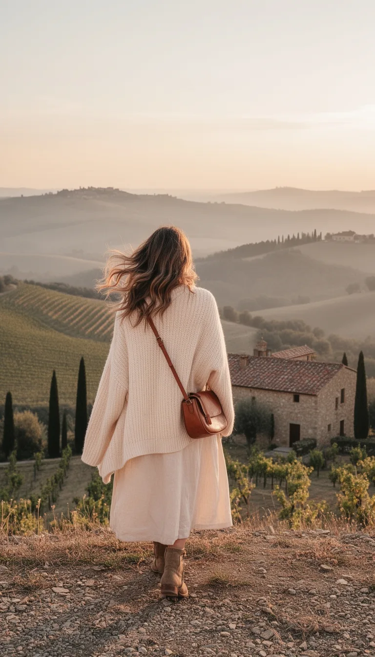 sage merino tuscan outfit