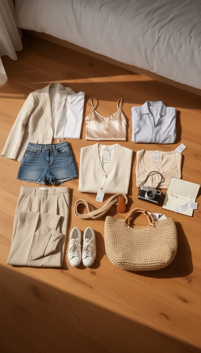 budgeted eco chic summer capsule