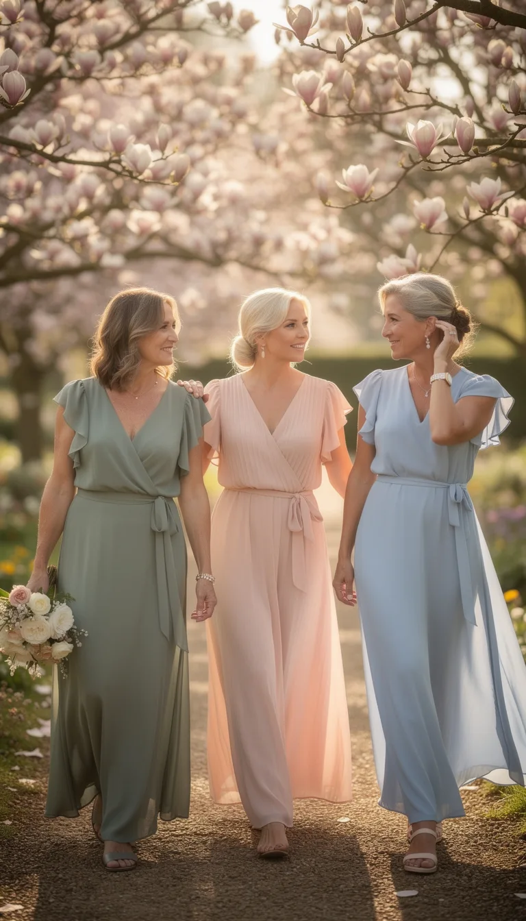 elegant flowing belted maxi