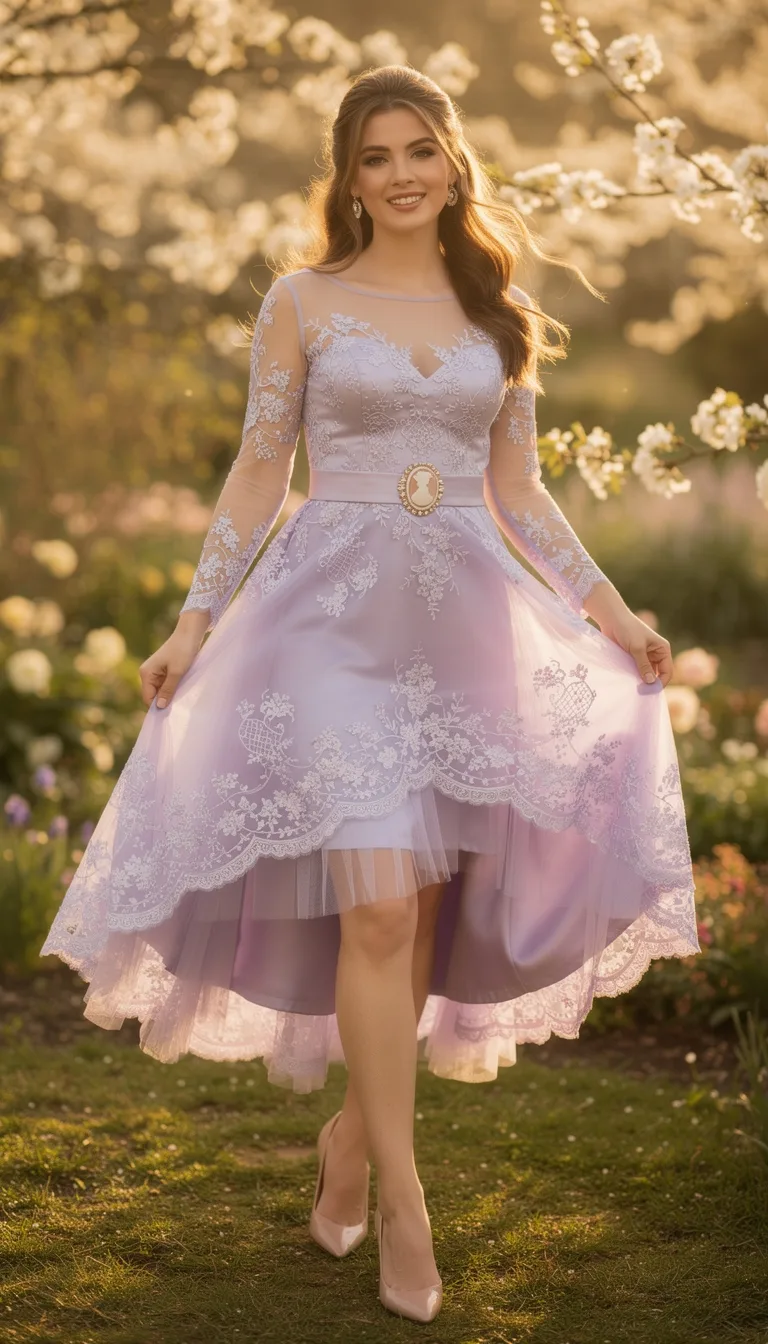 vintage lavender lace movement