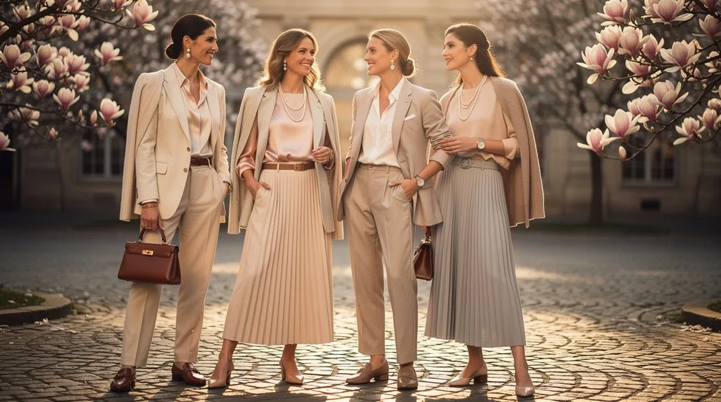 elegant vintage inspired spring wardrobes