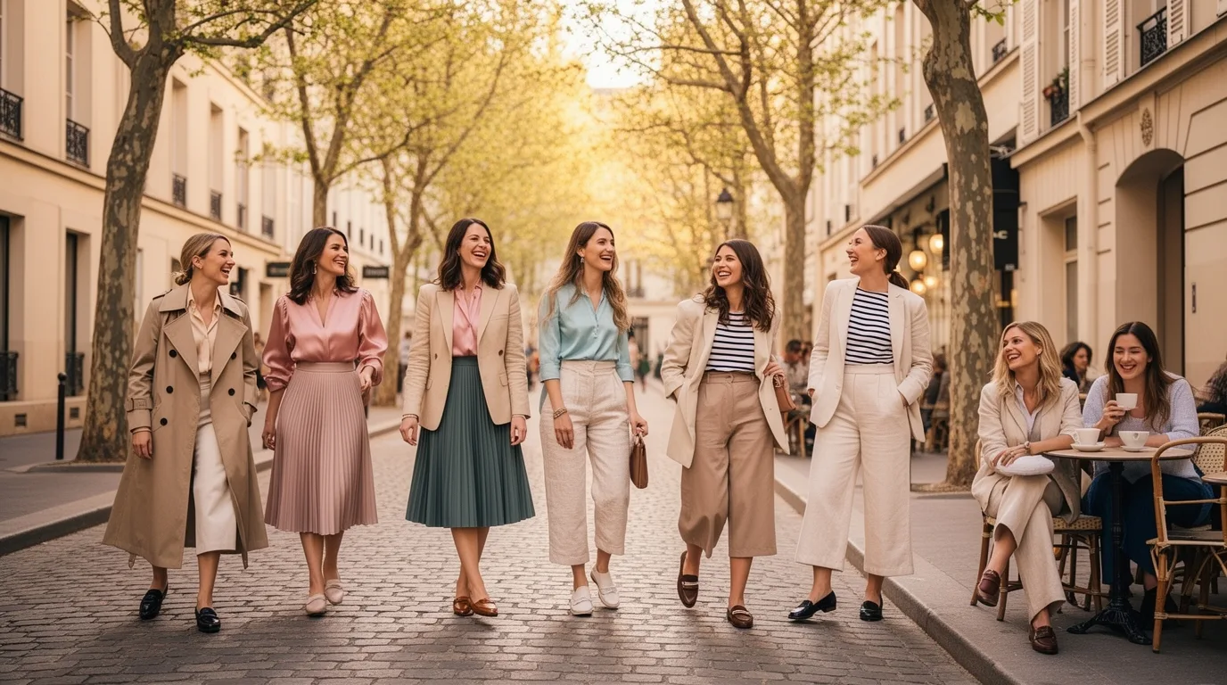 chic european spring outfits