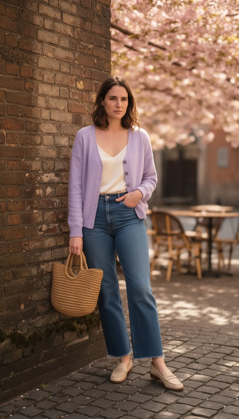 buttery ivory cashmere cardigan