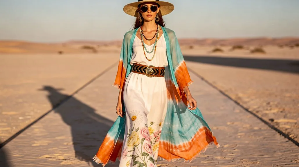strategic boho pattern layering