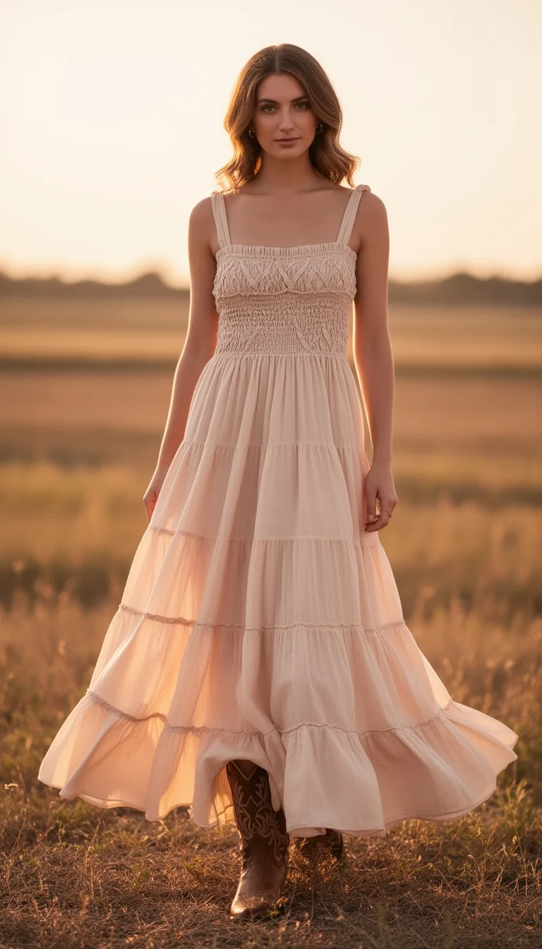 romantic festival western elegance