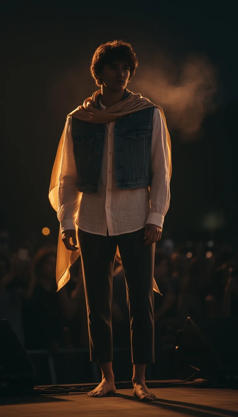 layered outerwear for cool nights