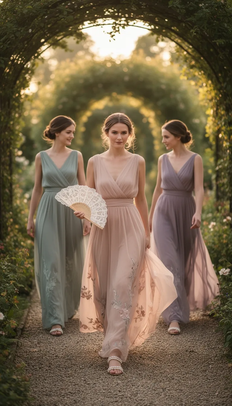 flowing jewel toned elegance