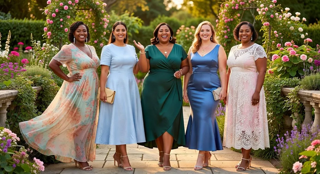flattering plus size dresses