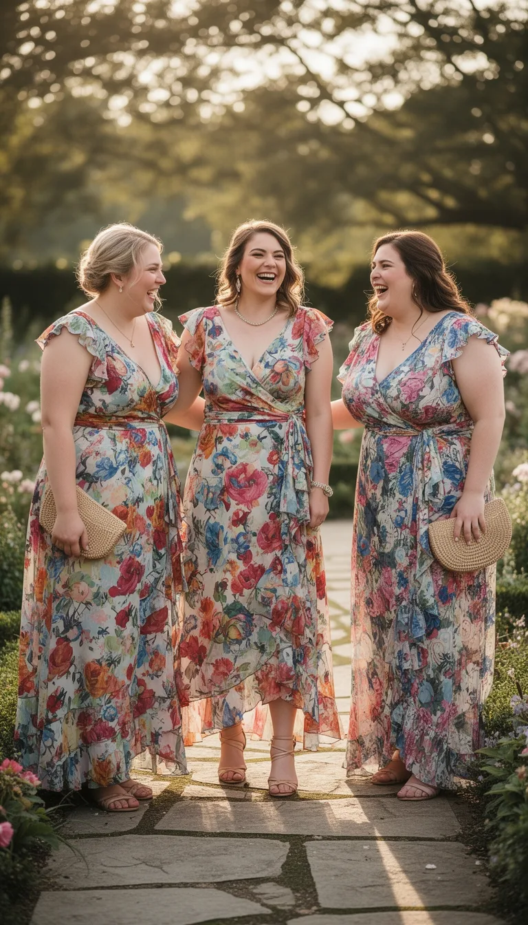flattering florals and prints