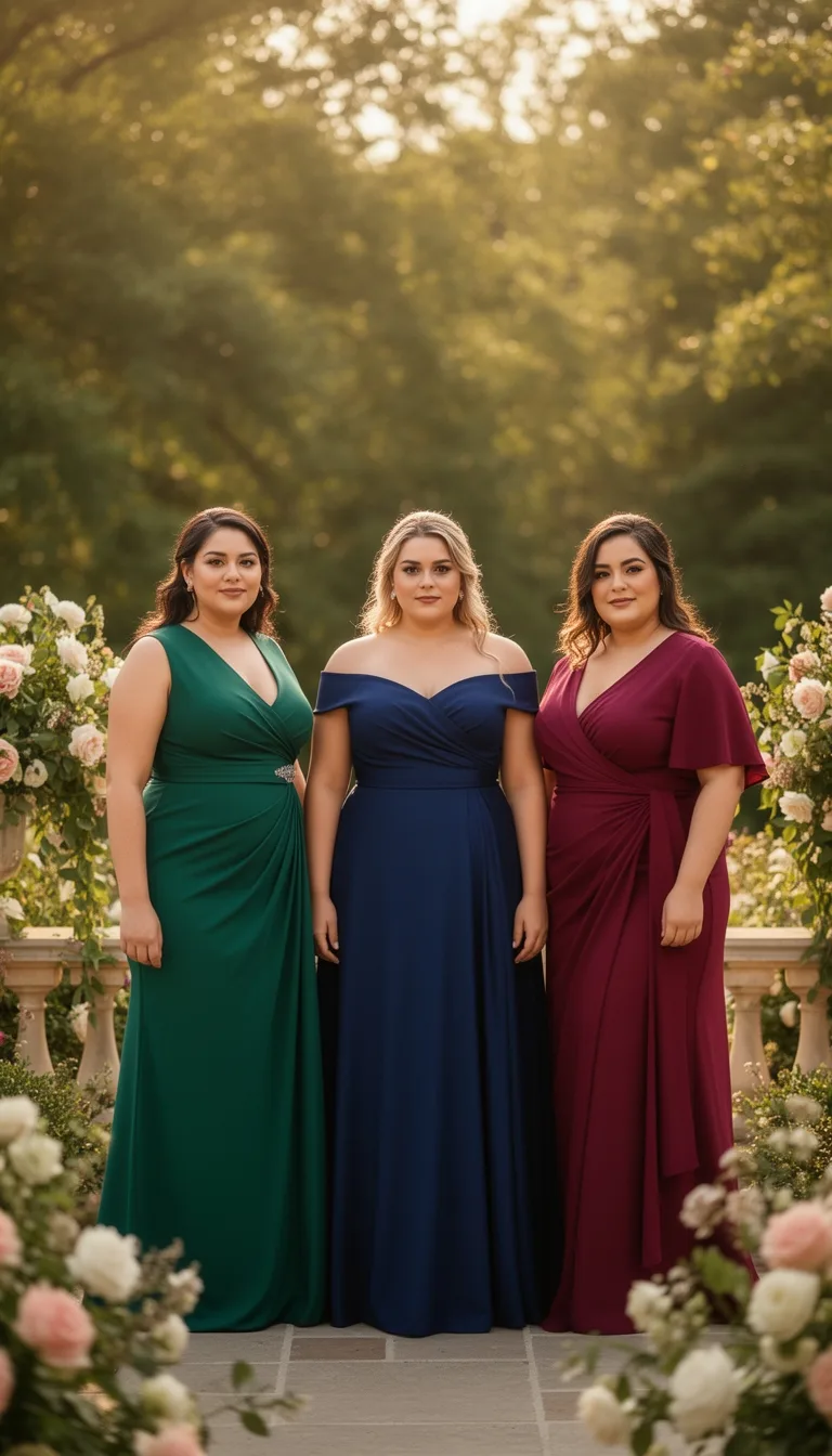 solid jewel tone elegance