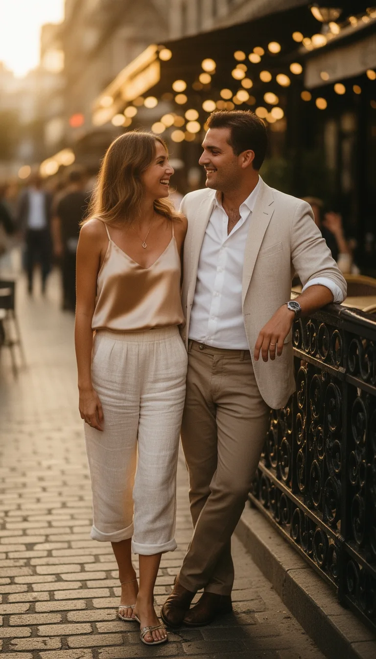 crop linen silky camisole romance
