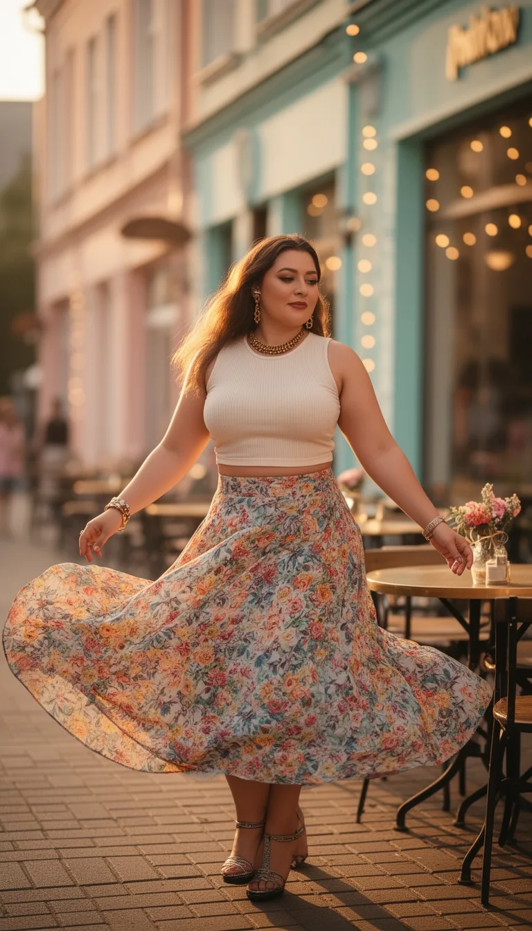 lightweight maxi structured top