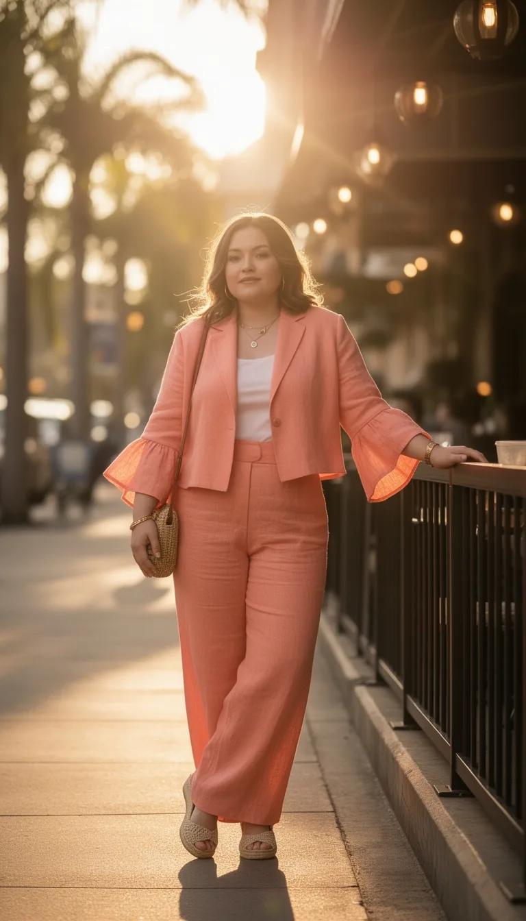 breathable matching linen elegance
