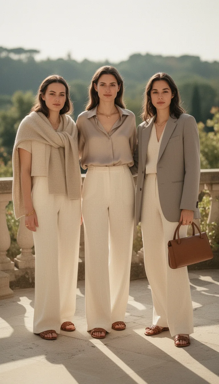 light layered summer sophistication