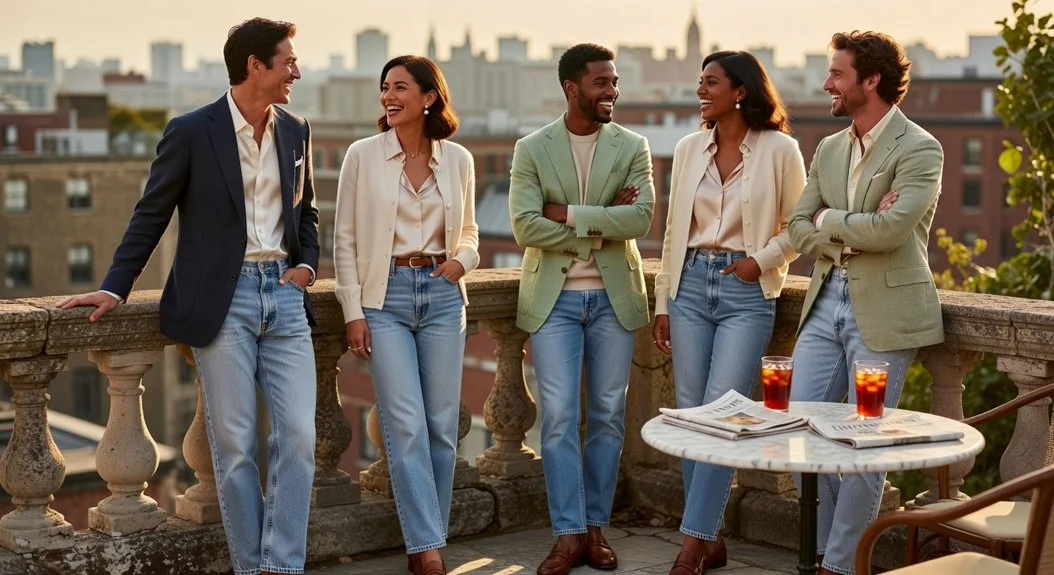 timeless summer jeans outfits