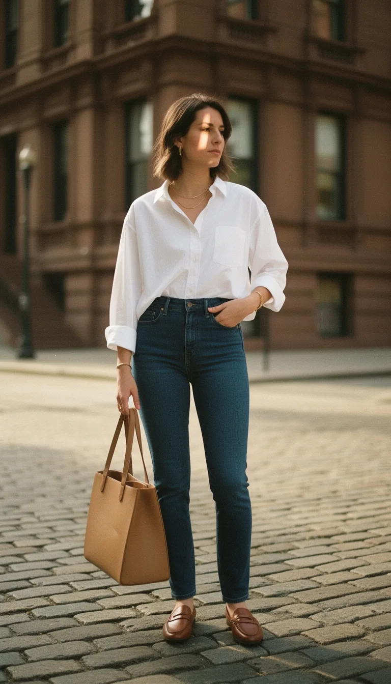 effortless tailored casual sophistication